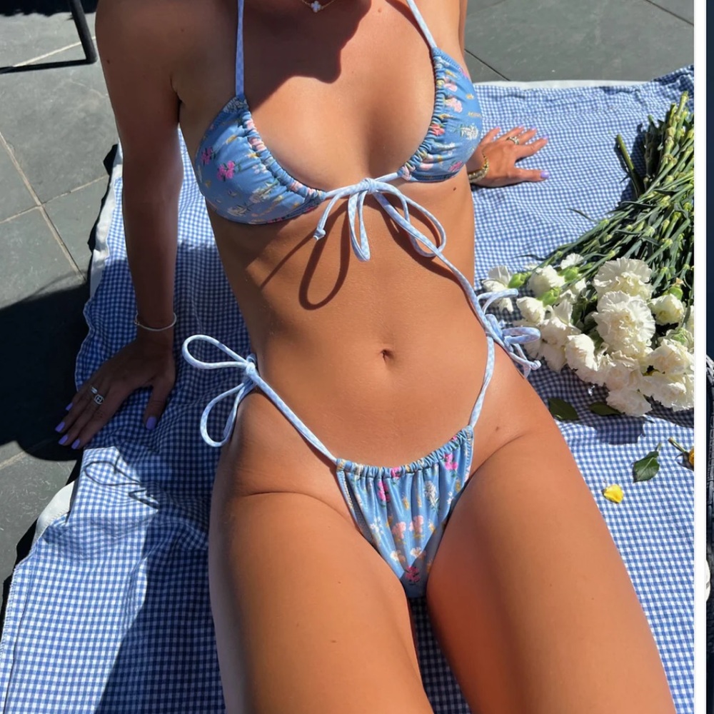 Strawberry Milk Mob bikini bottoms